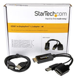 Adattatore DisplayPort con HDMI Startech HD2DP                Nero 4K