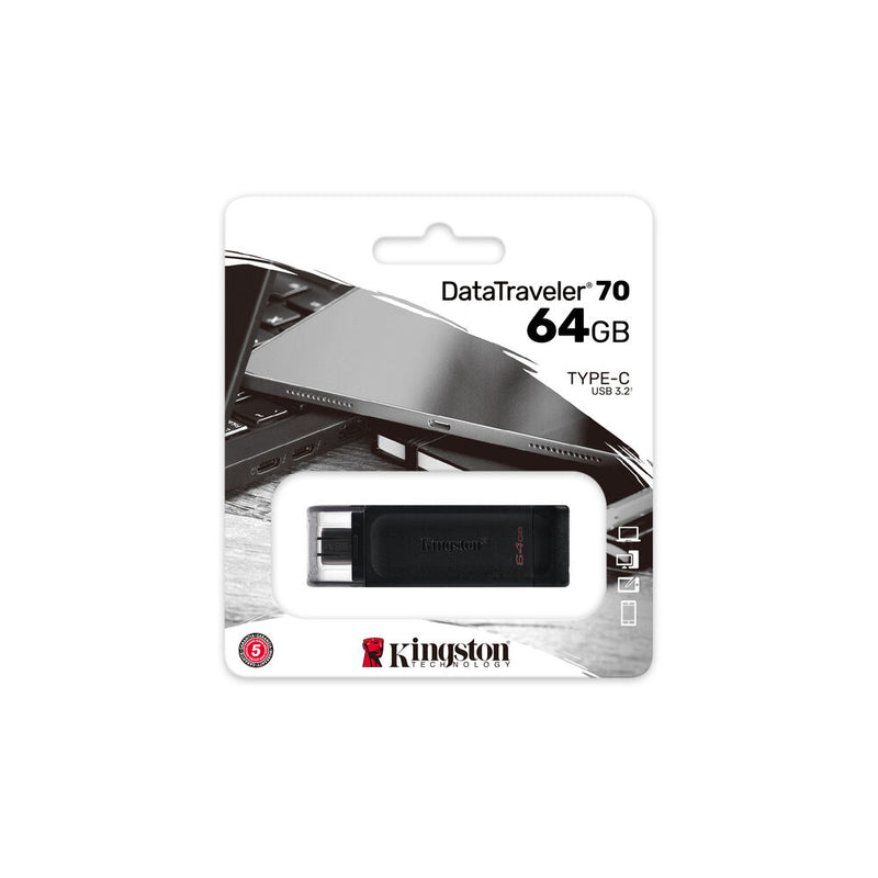 Memoria USB Kingston DT70/64GB            usb c