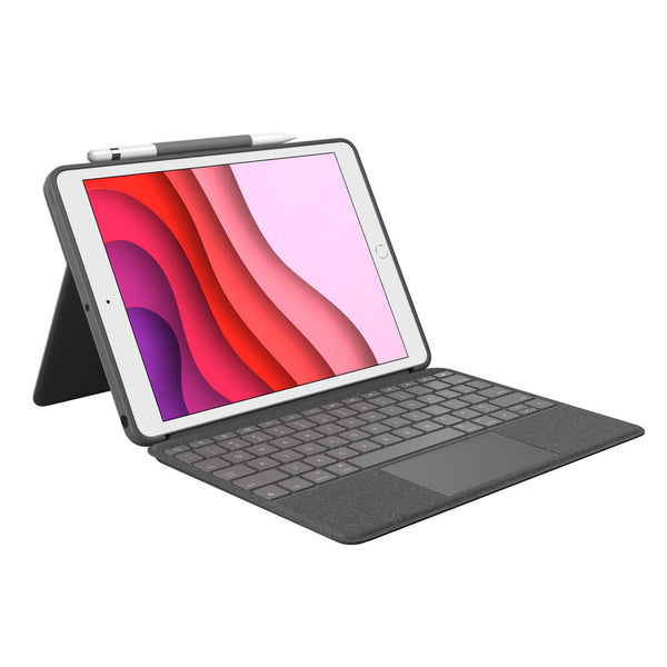 iPad-Case + Tastatur Logitech 920-009629 Grau