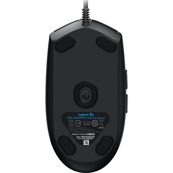 Mouse Gaming Logitech G102 Nero Wireless