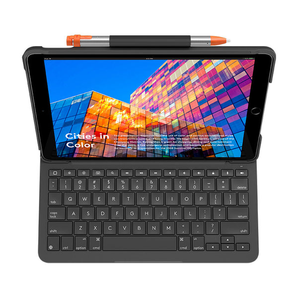 Hülle für Tablet und Tastatur Logitech 920-009487           Schwarz