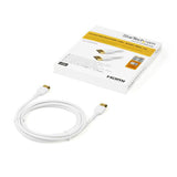 HDMI startech rhdmm2MPW 4K Ultra HD White Cable (2 m)