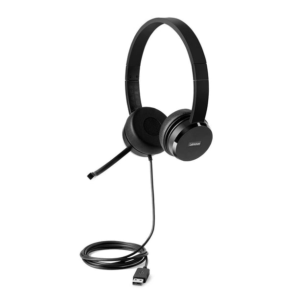 Auricolari con Microfono Lenovo 4XD0X88524           Nero