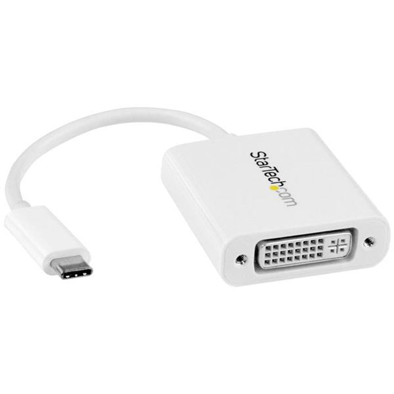 USB C -Adapter mit DVI StartEch CDP2DVIW Weiß