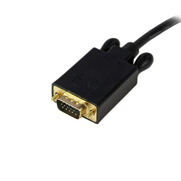 DisplayPort -Adapter mit VGA startEch dp2vgamm10b 3 m schwarz