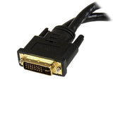 DVI-I à DVI-D et VGA startech DVI92030202l noir 0,2 m