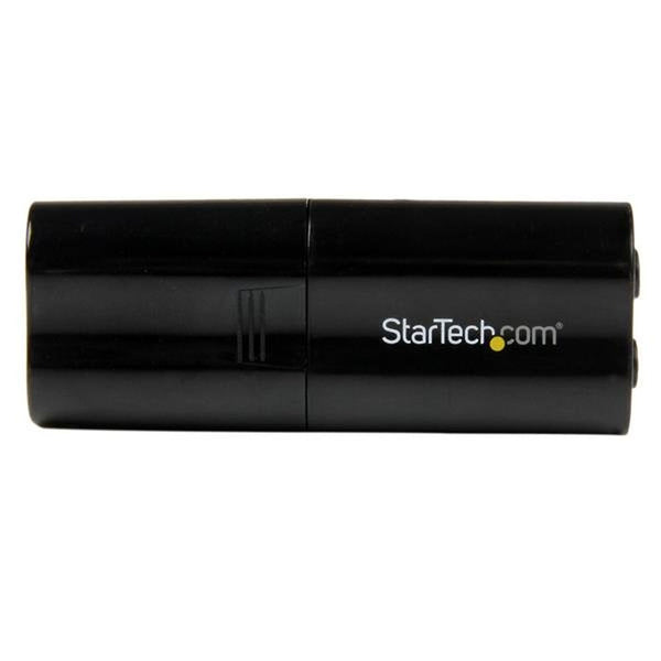 Carte externe USB startech icusbaudiob Nero