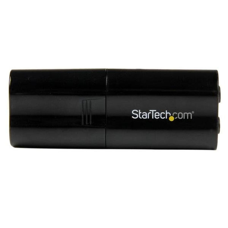 Carte externe USB startech icusbaudiob Nero