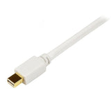 Mini DisplayPort -Adapter mit DVI StartEch MDP2DVIMM3W Weiß 90 cm 0,9 m