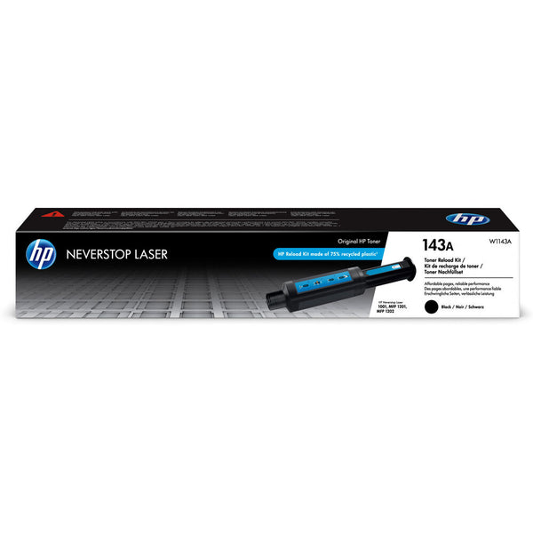 Tinta de recarga HP 143A Tóner Negro