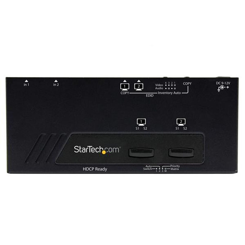 HDMI Startech VS222HDQ Black Switch