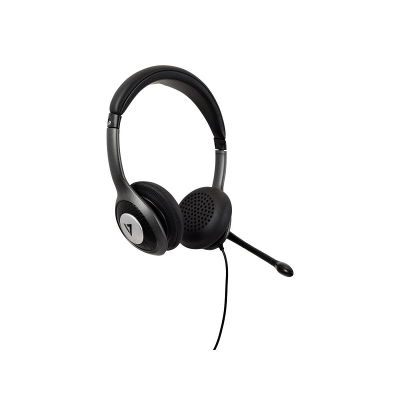 Auriculares con Micrófono V7 HU530C               Negro