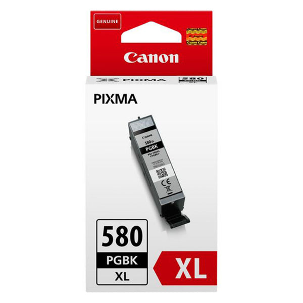 Cartucho de Tinta Original Canon 580XL 18,5 ml Negro