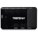 Switch TrendNet TK-U404 USB Black