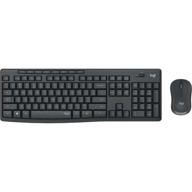 Tastatur mit Drahtloser Maus Logitech MK295 SILENT