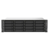 Memorizzazione in Rete NAS Qnap TS-1673AU-RP-16G     Nero Grigio