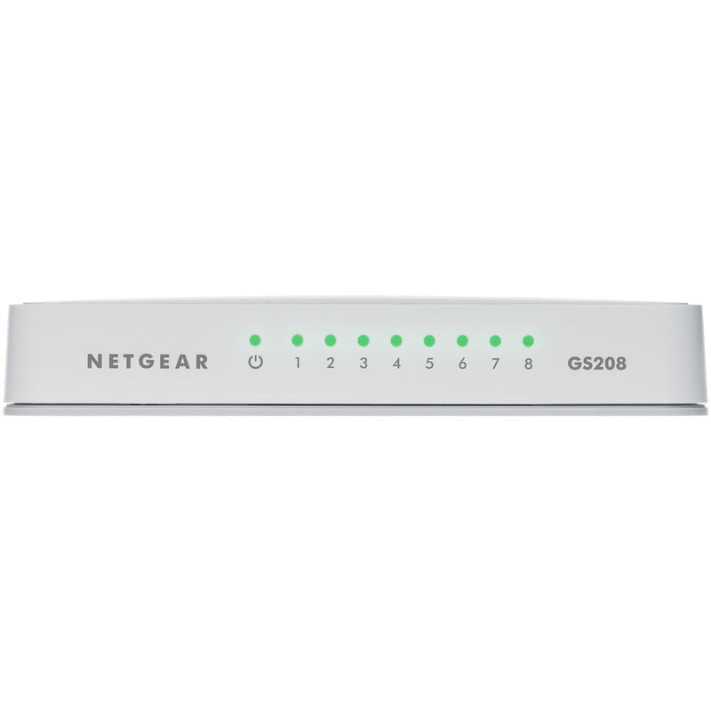 Netgear GS208-100PES 100 Mbit / s Tabelle Router