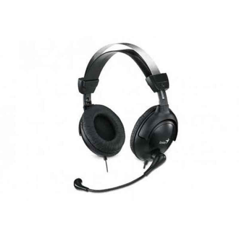 Auricolari con Microfono Genius HS-505X Nero