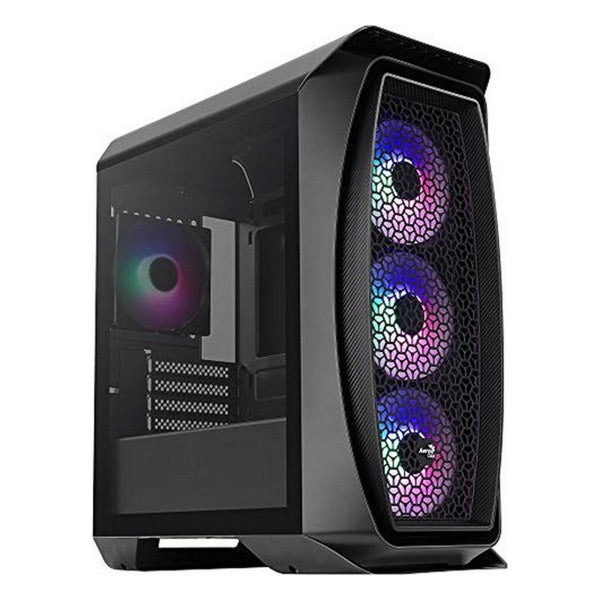 Minitorre Minitore ATX / ITX Aerocool Mini Frost Nero