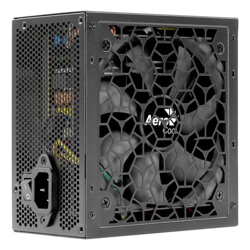 Fonte di Alimentazione Aerocool AEROW650 650W Nero 650 W