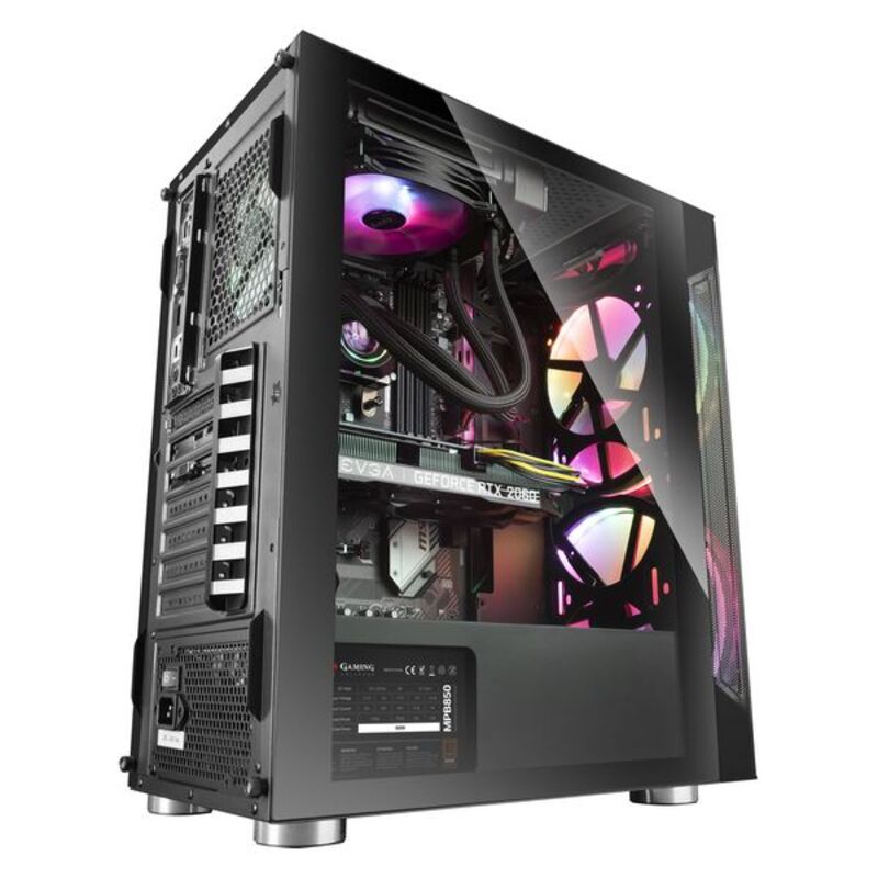 Sedorre Cassa ATX Mars Gaming MC9 LED RGB Schwarz