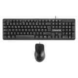 Mouse und Tastatur Tacens ACP0FR Schwarz