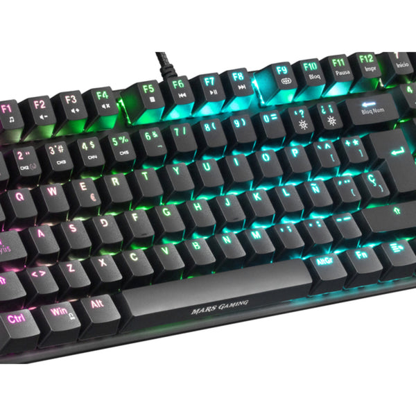 Teclado Gaming Mars Gaming MKREVO PRO LED RGB