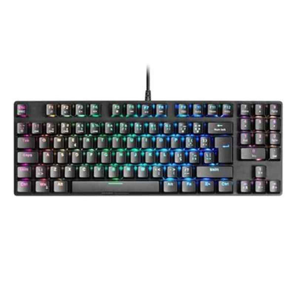 Mars Gaming Games Clavier Mkrevo Pro RVB Portugais mécanique