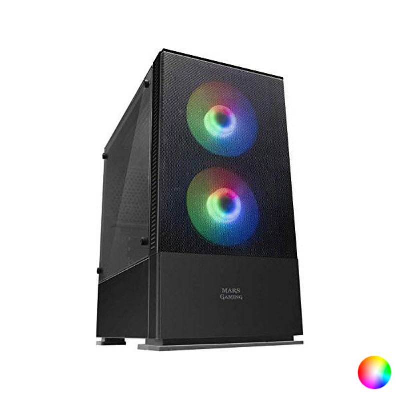 ATX/MATX Mars Gaming LED RGB Micro ATX LED RGB