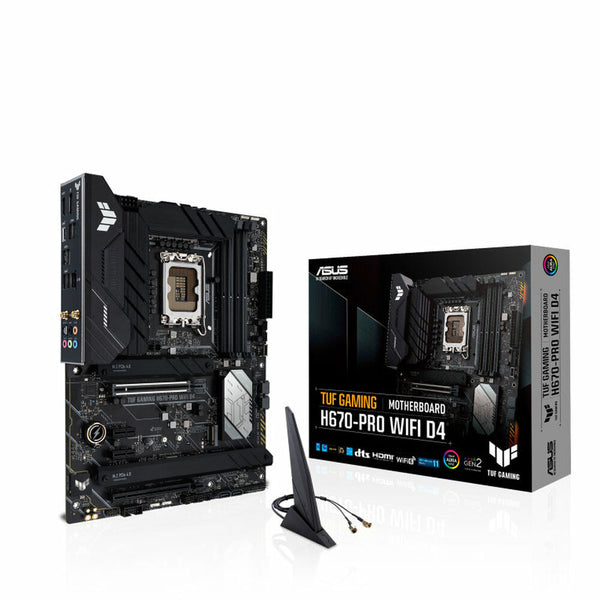 ASUS TUF GAMING Motherboard H670-Prip WiFi D4 LGA1700 ATX