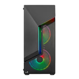 Semitorre Case ATX Aerocool Scape V1 Black ATX Argb