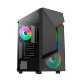 Semitorre Case ATX Aerocool Scape v3 Schwarzer Argb