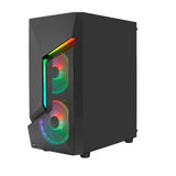 Semitorre Case ATX Aerocool Scape v3 Schwarzer Argb