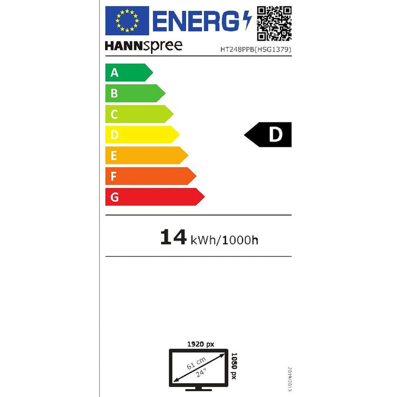 Monitor Hannspree HT248PPB LED Full HD 23,8"