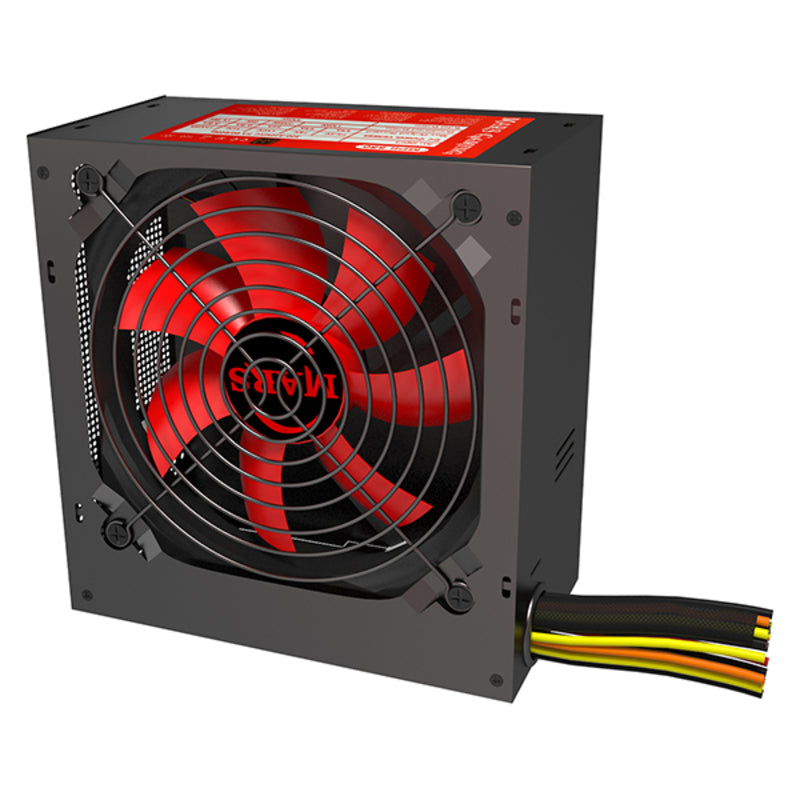 Fonte di Alimentazione Mars Gaming MPII550 MPII550 550W Nero Rosso 500 W