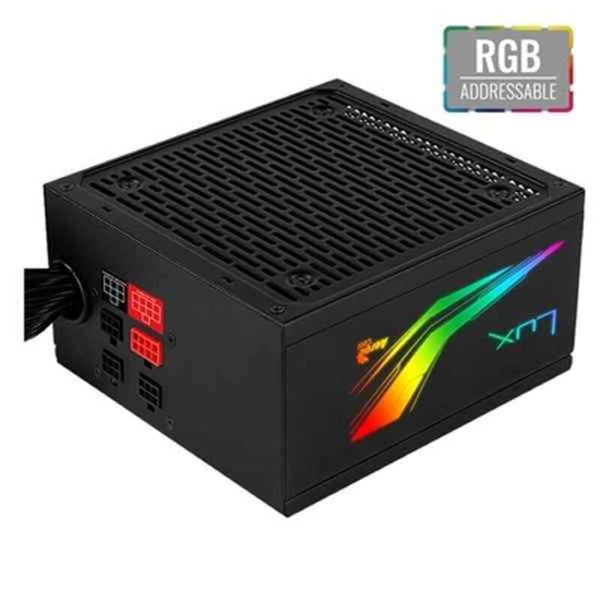 Fonte di Alimentazione Aerocool LUX RGB ATX 550 W LED RGB