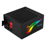 Aerocool LuxrGB650M RVB 650W Black 650 W