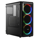 Cassa Semitorre ATX Aerocool SI5200RGB RGB USB 3.0 Nero