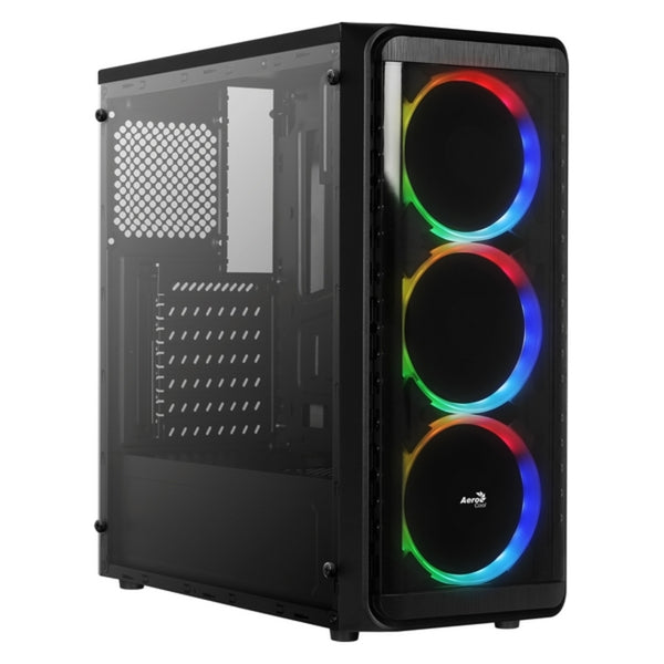 Semitorre Case ATX Aeroool SI5200RGB RGB USB 3.0 Schwarz