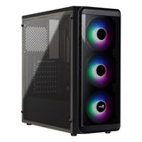 Casse Semitorre Micro ATX / Mini ITX / ATX Aerocool SI5200 Frost Ø 12 cm RGB