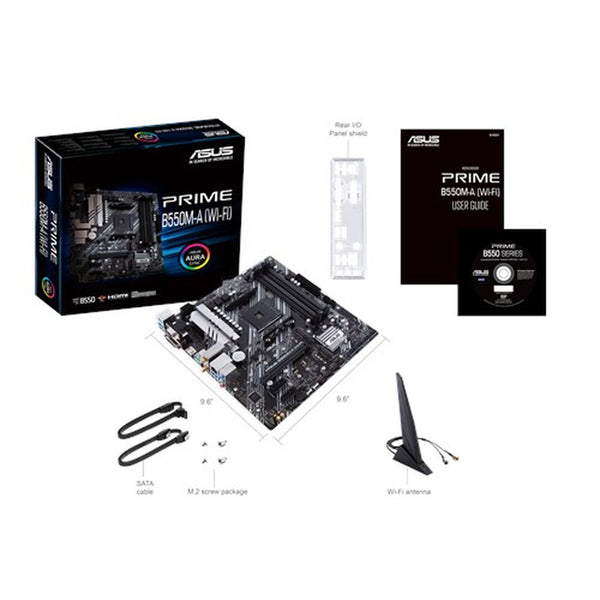 ASUS Prime B550M-A Matx AM4 Carte mère