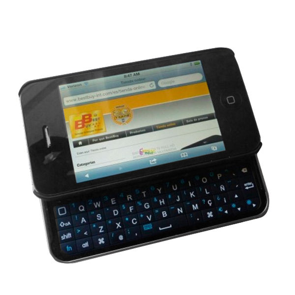 Funda para iPhone 4G / 4S + Teclado Best Buy Bluetooth 2.0