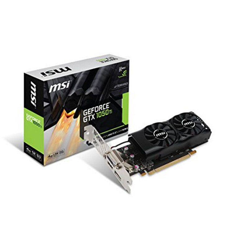 MSI VGA NVIDIA GTX 1050 TI 4GT LP 4 GB GRAPHIQUE GDDR5