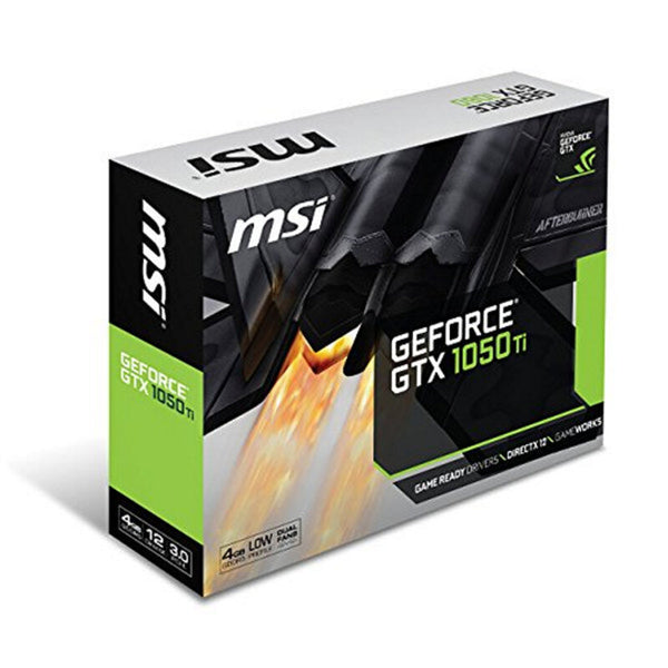 MSI VGA NVIDIA GTX 1050 TI 4GT LP 4 GB GRAPHIQUE GDDR5