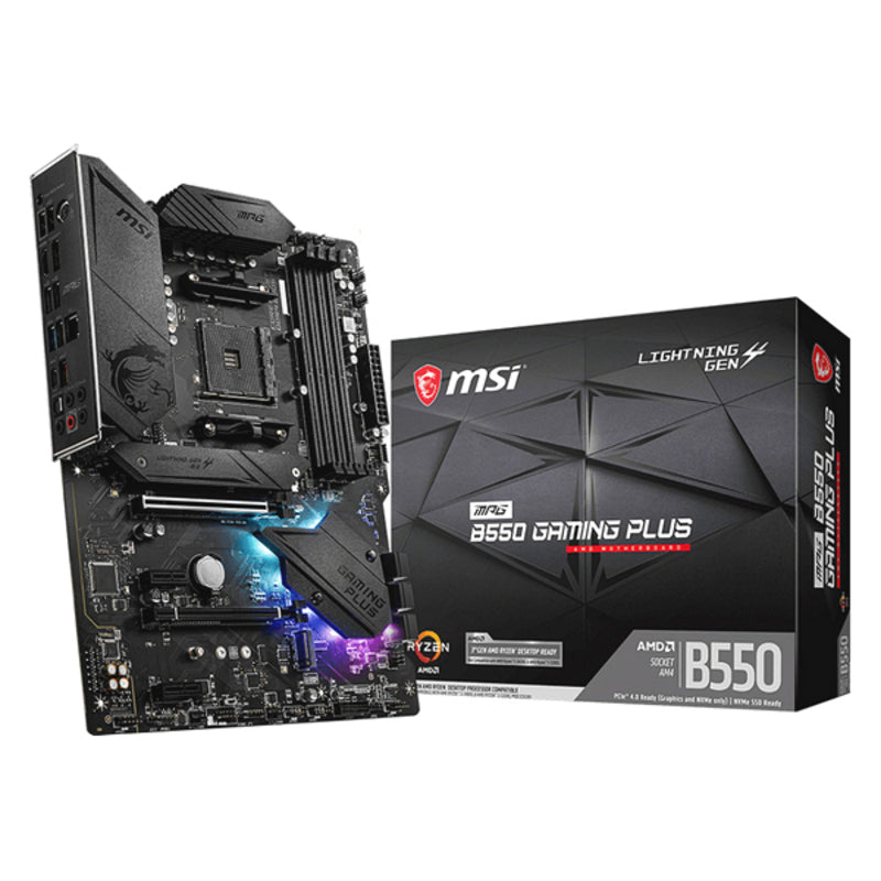 Scheda Madre MSI MPG B550 GAMING PLUS ATX DDR4 AM4 AMD B550