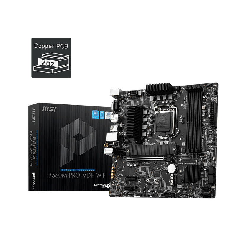 MSI B560M Pro-VDH WiFi Matx LGA1200 Carte mère