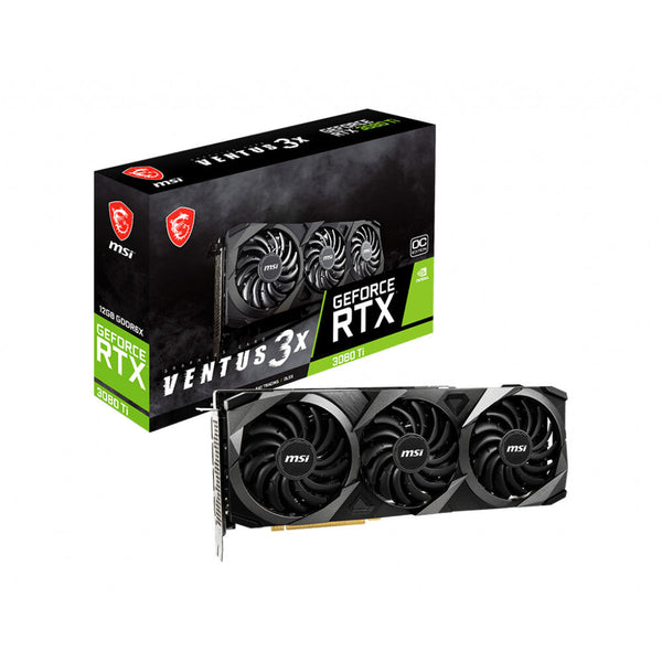 MSI RTX 3080 Card graphique TI Ventus 3x 12 Go GDDD6 8K Ultra HD