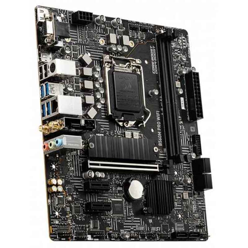 MSI B560M Pro WiFi Micro ATX LGA1200 Intel Intel B560