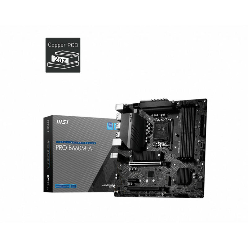 MSI Pro B660M-A WiFi DDR4 Carte mère