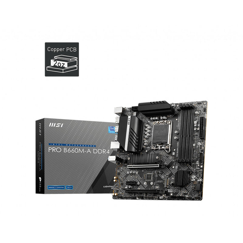 Scheda Madre MSI PRO H610M-G DDR4